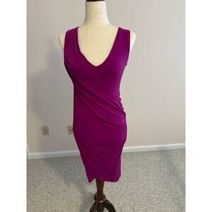 Rachel Roy dress size XS in purple wrap style look
